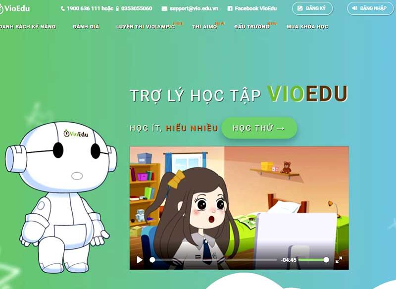 VioEdu miễn phí hỗ trợ các trường dạy, học, đánh giá online