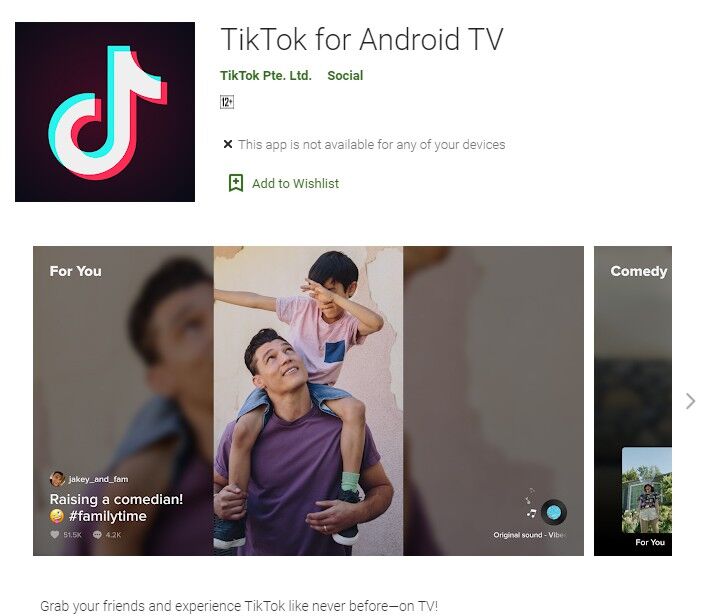 TikTok đã chính thức có mặt trên Android TV 