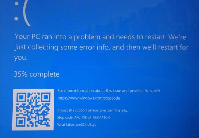 Windows 10 gặp lỗi màn hình xanh khi thực hiện lệnh in ấn 
