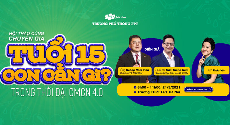 Tuổi 15 con cần gì?