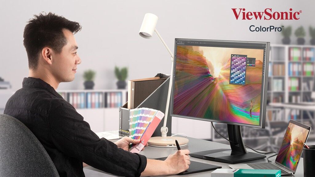 Viewsonic ra mắt màn hình thiết kế đồ hoạ ColorPro VP68a, giá 10 triệu