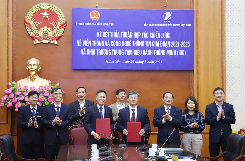 Hợp tác cùng VNPT, hệ sinh thái điện tử Hưng Yên hướng đến phát triển toàn diện