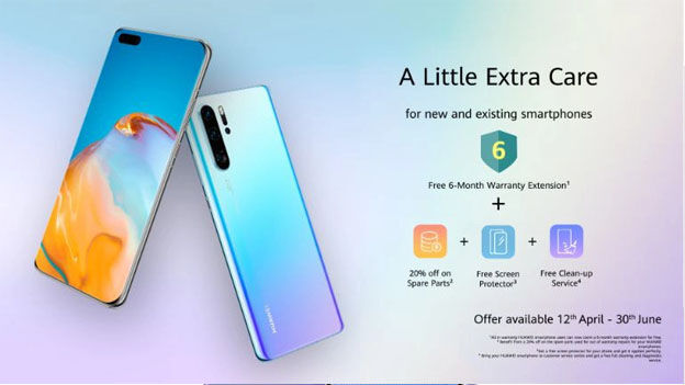 Huawei mở rộng bảo hành smartphone, cung cấp kho đám mây miễn phí