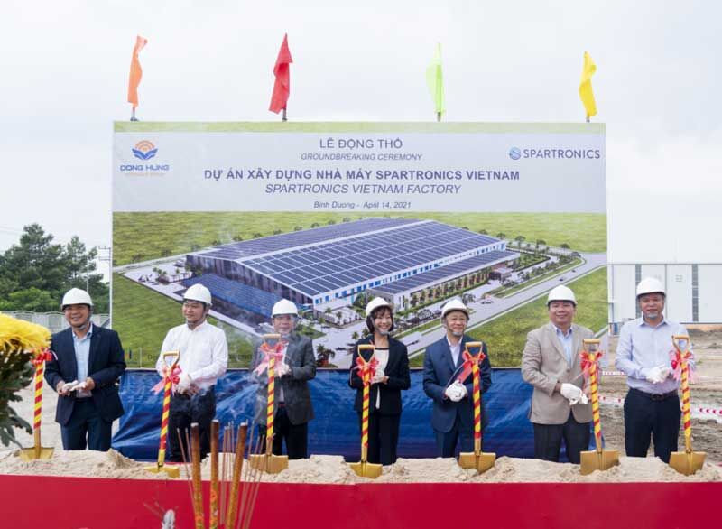 Spartronics khởi công Nhà máy mới tại Việt Nam 