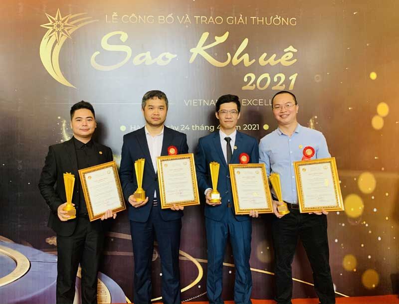 4 nền tảng thuộc hệ sinh thái số NOVAON đã được vinh danh tại Sao Khuê 2021 