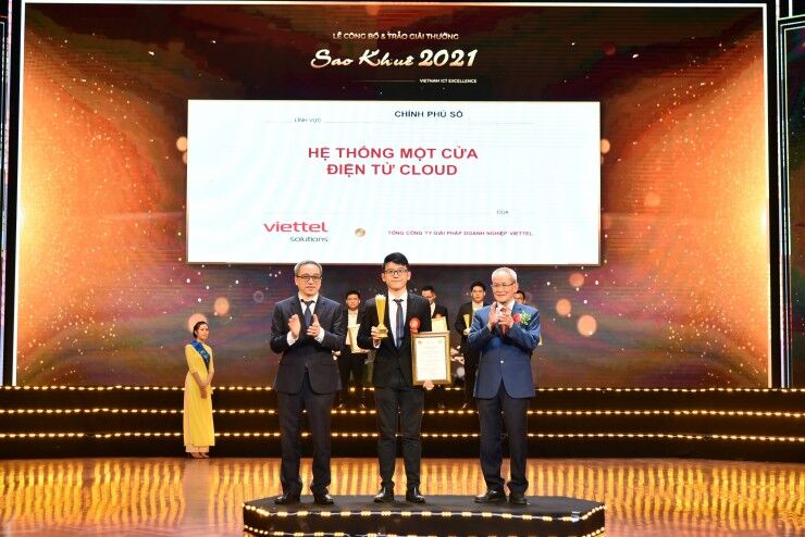 Nhiều nền tảng của Viettel ghi dấu trong giải thưởng Sao Khuê 2021