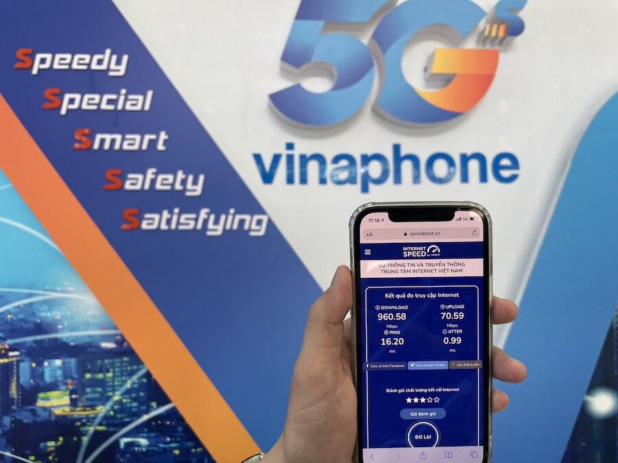 iPhone đã có thể sử dụng 5G của VinaPhone