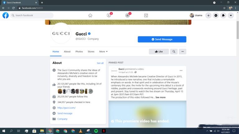 Facebook hợp tác Gucci chống hàng giả