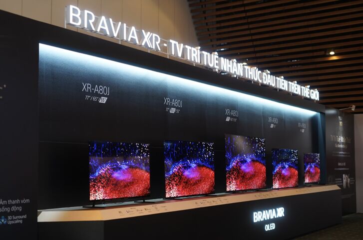 Sony ra mắt loạt TV BRAVIA mới tích hợp AI