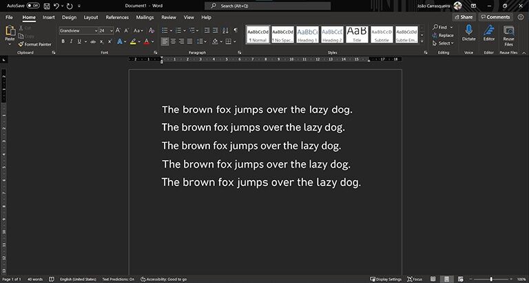 Microsoft Office sắp có phông chữ mặc định mới thay thế Calibri