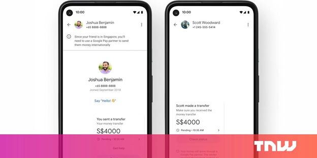 Google Pay thêm tính năng chuyển tiền quốc tế