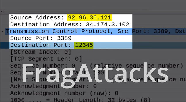 Lỗ hổng wifi dẫn đến các cuộc tấn công FragAttacks