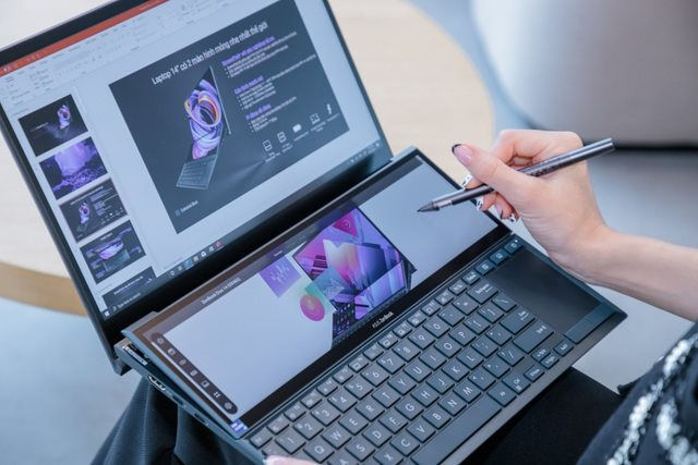 Asus ZenBook Duo 14 chính thức lên kệ, giá khởi điểm 33,99 triệu đồng