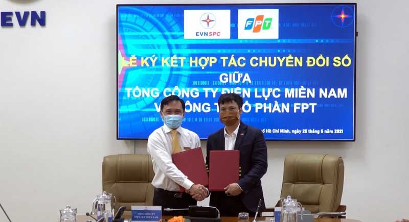 Tổng công ty Điện lực miền Nam chọn FPT làm đối tác chuyển đổi số các quy trình kinh doanh 
