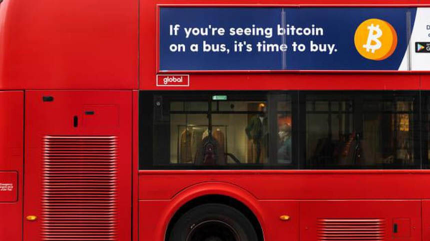 Quảng cáo Bitcoin ở Anh bị cấm vì vô trách nhiệm và gây hiểu lầm 
