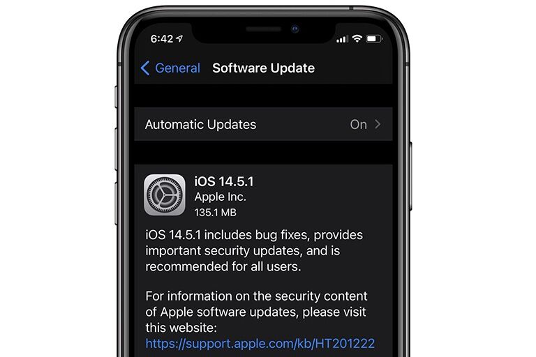 Apple tung gấp iOS 14.5.1 để khắc phục lỗi bảo mật quan trọng