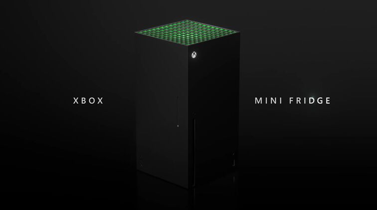 Microsoft giới thiệu tủ lạnh mini Xbox Series X