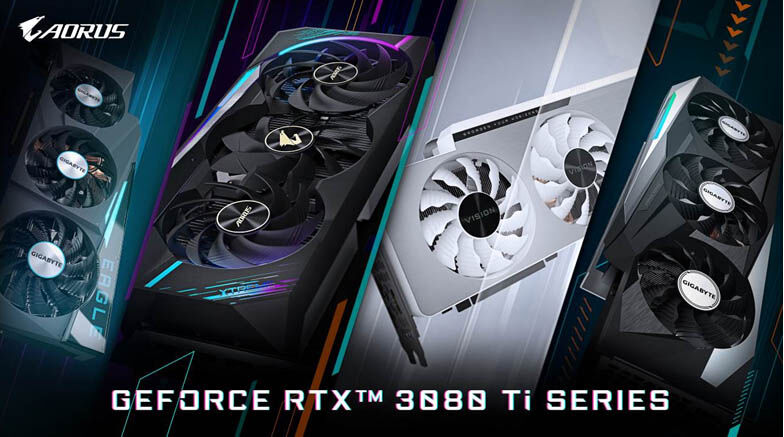 GIGABYTE ra mắt card đồ họa GeForce RTX 3080 Ti và GeForce RTX 3070 Ti Series