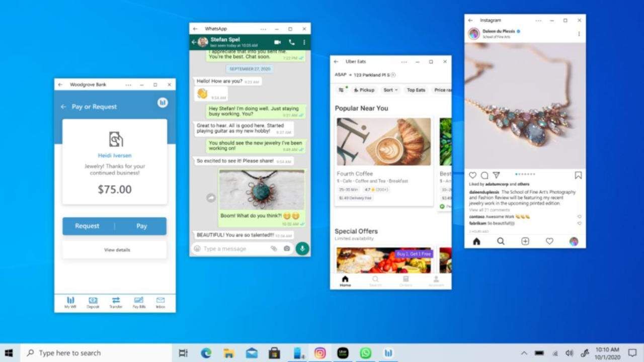 Your Phone có thể chạy nhiều ứng dụng Android trên nhiều điện thoại