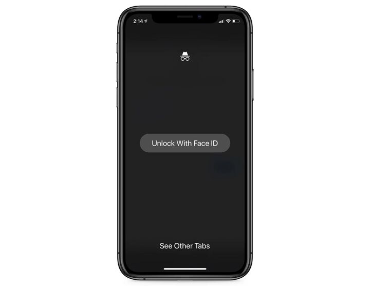Google Chrome trên iOS tối ưu bảo mật lướt web ẩn danh với Face ID