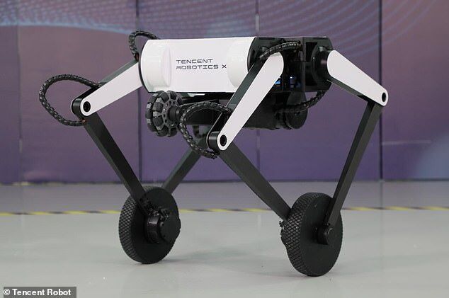 Tencent ra mắt robot biết nhào lộn, bưng cà phê 
