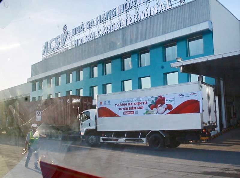 Thêm 3 tấn vải thiều Bắc Giang “cập bến” châu Âu