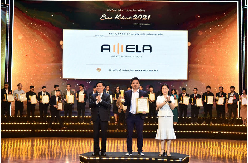 AMELA Technology - giành giải Sao Khuê lĩnh vực xuất khẩu phần mềm sau chỉ 2 năm phát triển