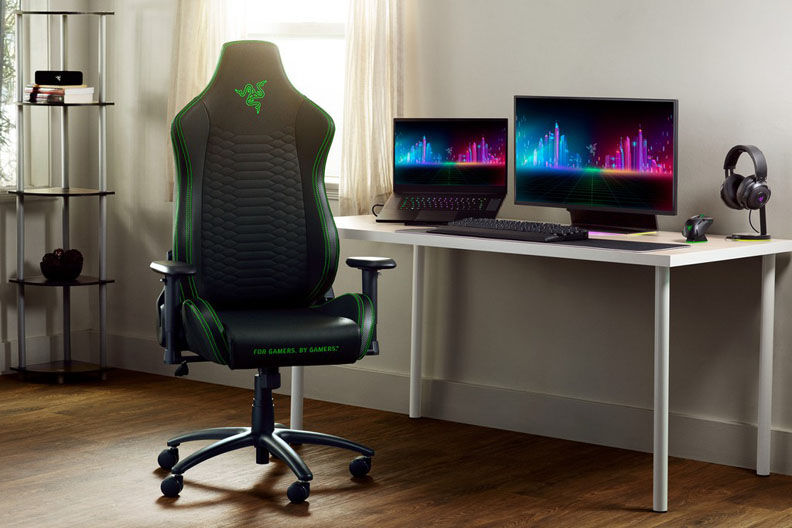 Razer Iskur X ghế chơi game hạng nặng giá 9,2 triệu