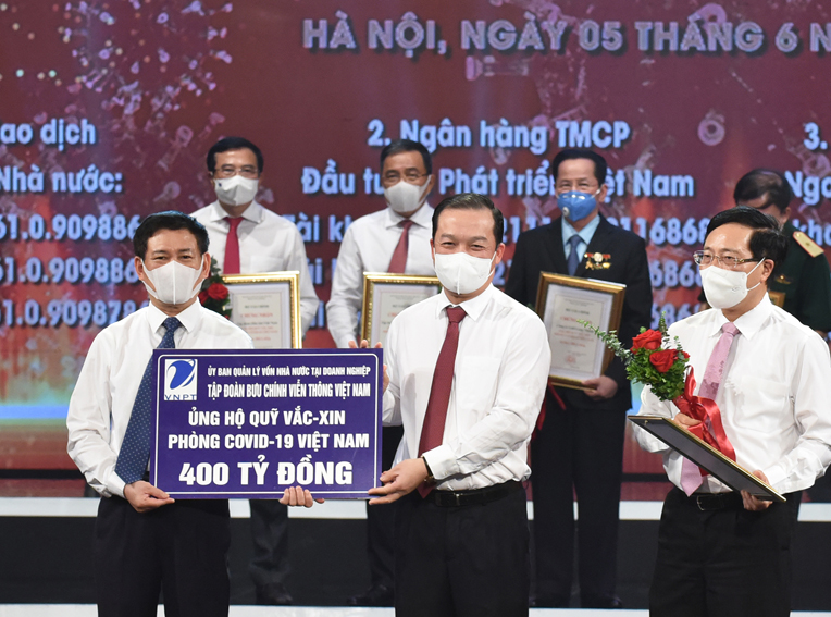 Thuê bao Vinaphone đã góp hơn 14 tỷ đồng vào Quỹ vaccine COVID-19 