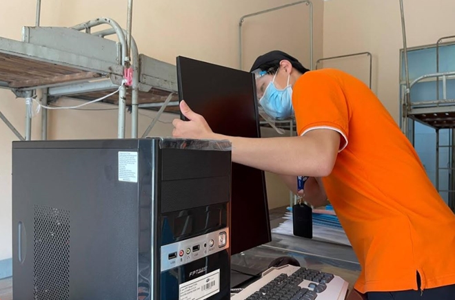FPT cấp tốc triển khai hạ tầng và thiết bị CNTT cho Bệnh viện dã chiến tại Thủ Đức