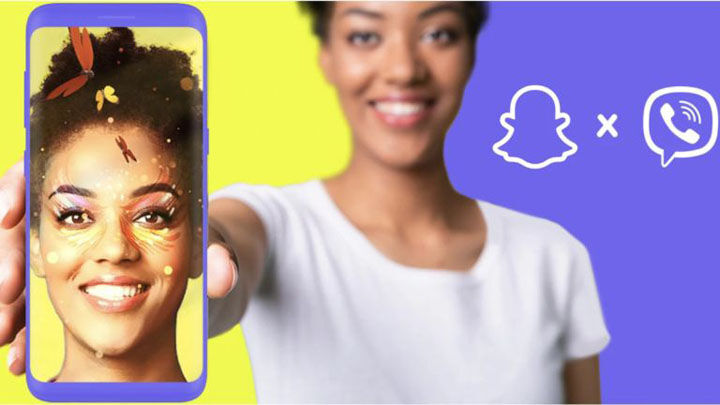Viber tích hợp AR Lenses từ Snapchat