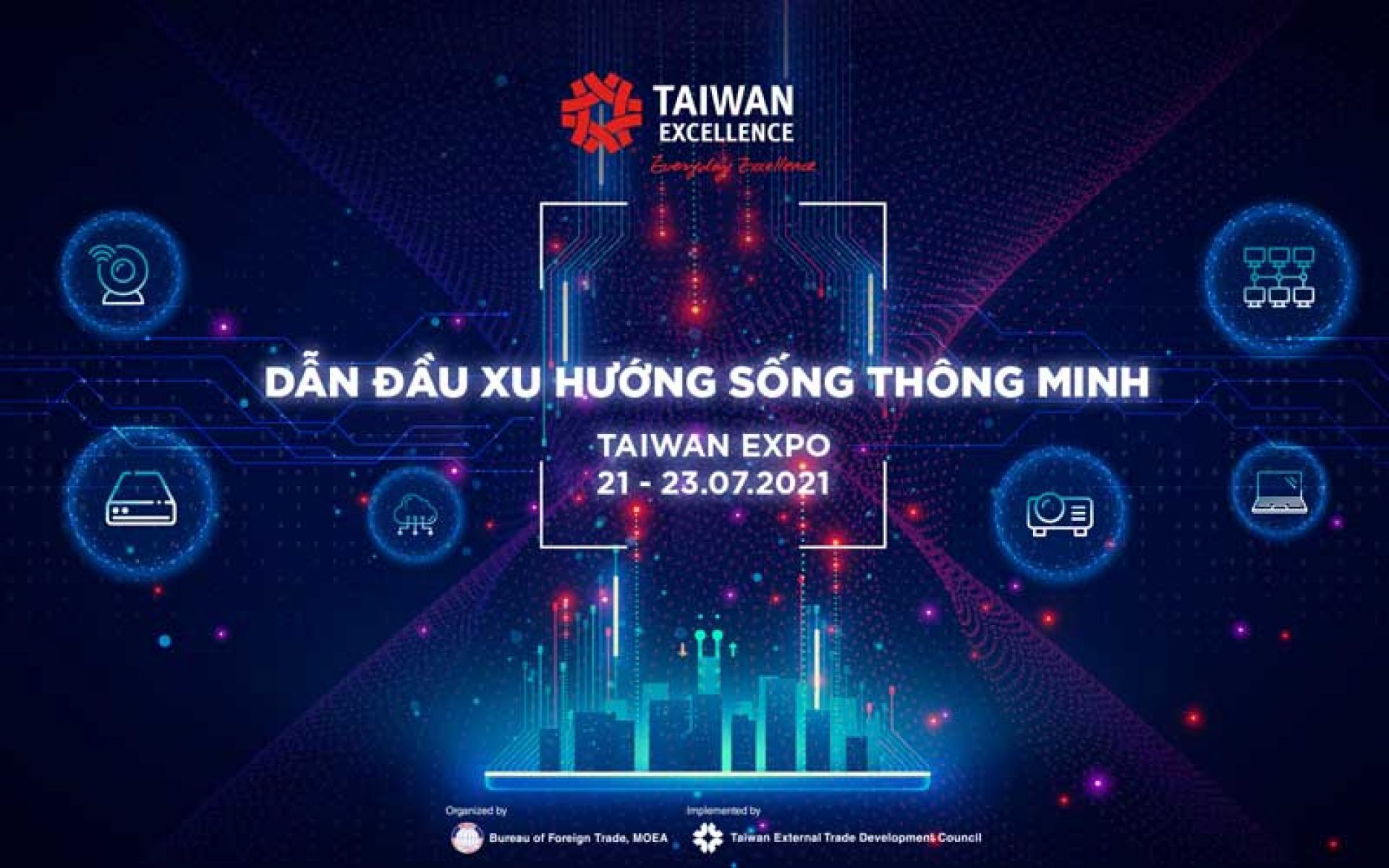 TAIWAN EXPO VIETNAM 2021 sẽ diễn ra theo hình thức Triển lãm 3D trực tuyến
