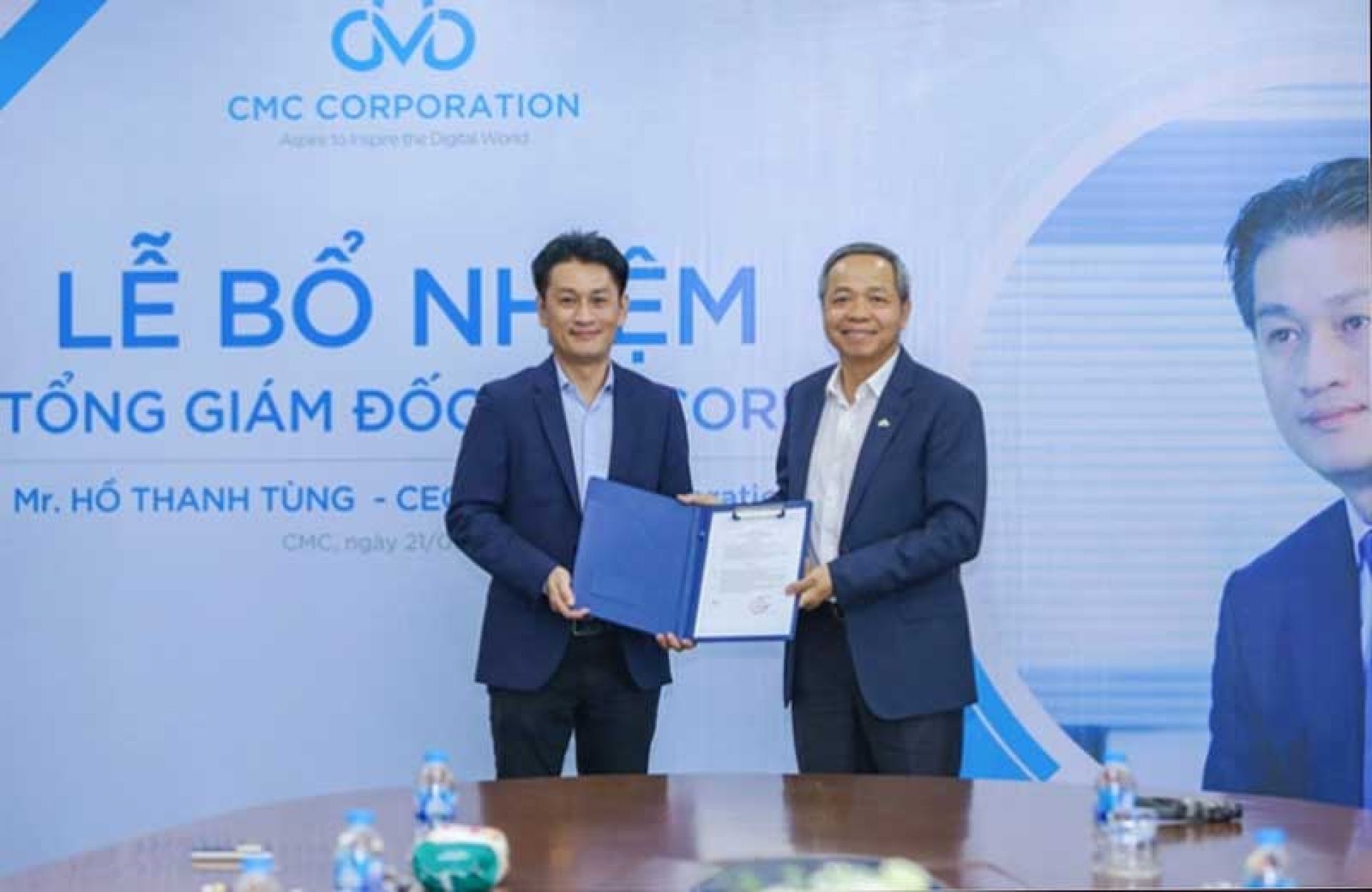 Ông Hồ Thanh Tùng được bổ nhiệm tổng giám đốc CMC