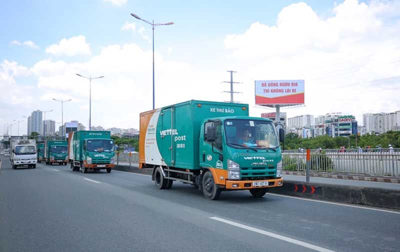 Viettel Post hoạt động xuyên dịch, đảm bảo cung ứng hàng hóa thiết yếu cho Hà Nội