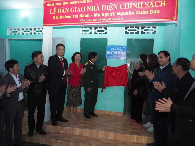 Thiết thực tri ân gia đình thương binh - liệt sĩ