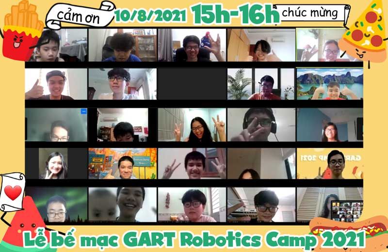 Trại hè thời Covid: Bạn trẻ học lập trình và thiết kế game với GART Camp 2021