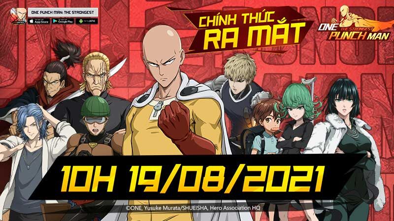 One Punch Man: The Strongest sẽ ra mắt game thủ Việt 10h ngày 19/8