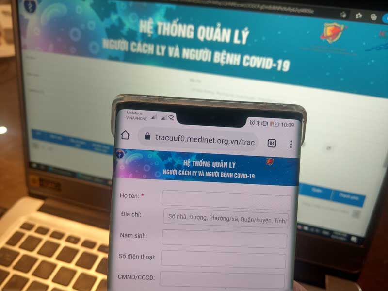 Tra cứu thông tin F0
