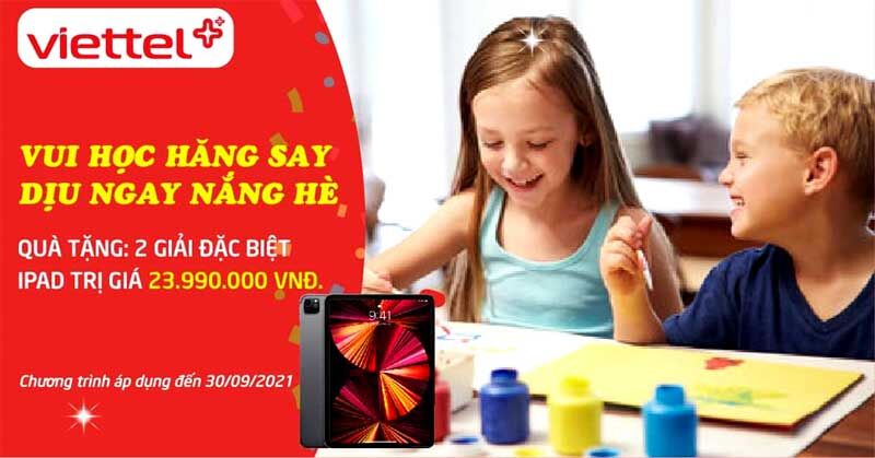 Viettel++ tổ chức sân chơi “Vui học hăng say – Dịu ngay nắng hè”