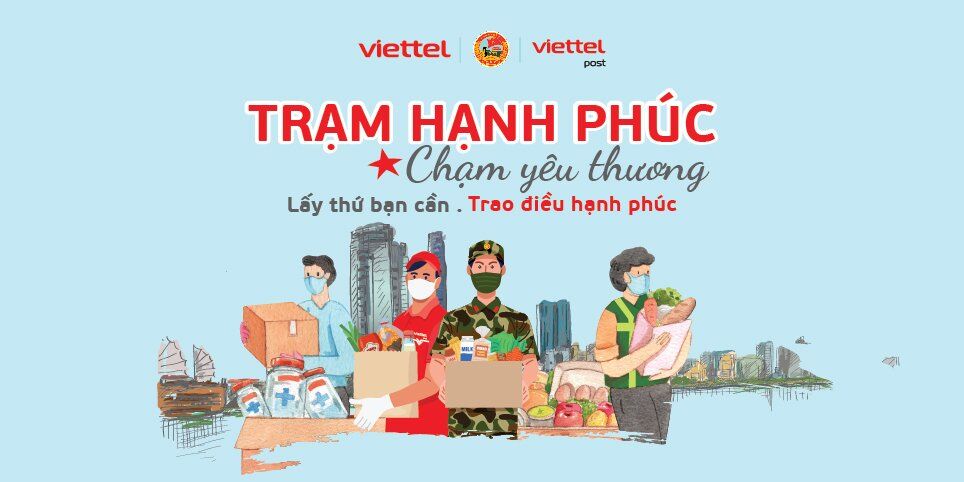 “Trạm hạnh phúc - Chạm yêu thương” kêu gọi được 15 tấn hàng gửi tới đồng bào Tp. HCM