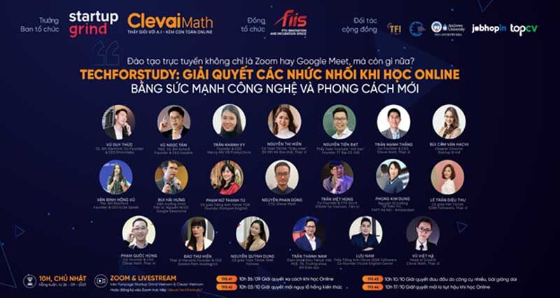 Chuỗi sự kiện TechForStudy khởi động: Gỡ khó khăn cho việc học và dạy online