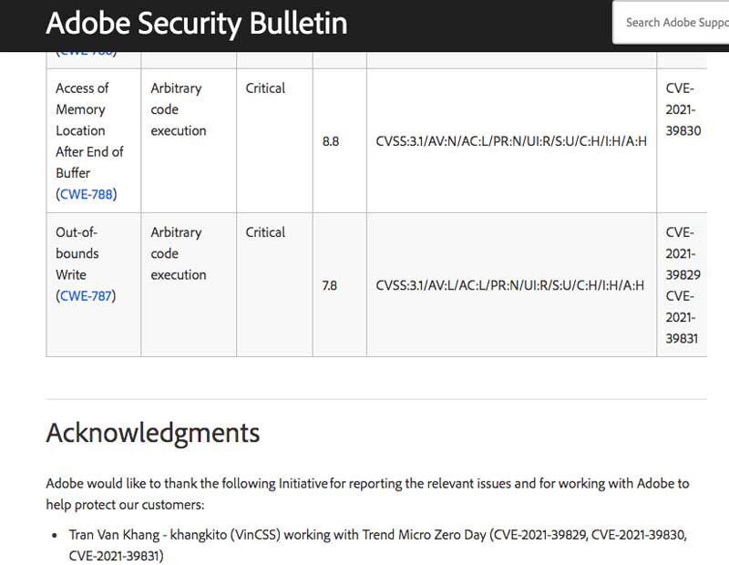 Lỗ hổng bảo mật Adobe
