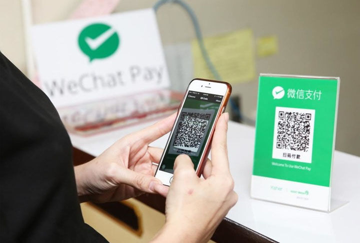 WeChat Pay được tích hợp vào tùy chọn thanh toán trên nhiều ứng dụng