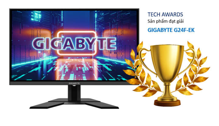 Vì sao màn hình GIGABYTE G24Fđoạt giải màn hình tốt nhất?