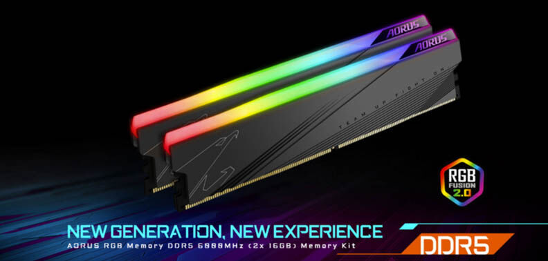 Tăng hiệu suất bộ nhớ với Kit RAM AORUS RGB DDR5 6000MHz 32GB