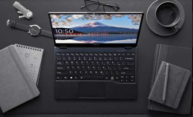 Fujitsu nâng cấp laptop siêu mỏng nhẹ UH-x cho trải nghiệm ấn tượng hơn