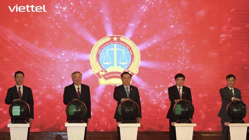 Chính thức vận hành Trung tâm giám sát và điều hành hoạt động Tòa án nhân dân