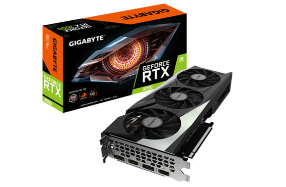 GIGABYTE ra mắt card đồ họa GeForce RTX 3050 8G