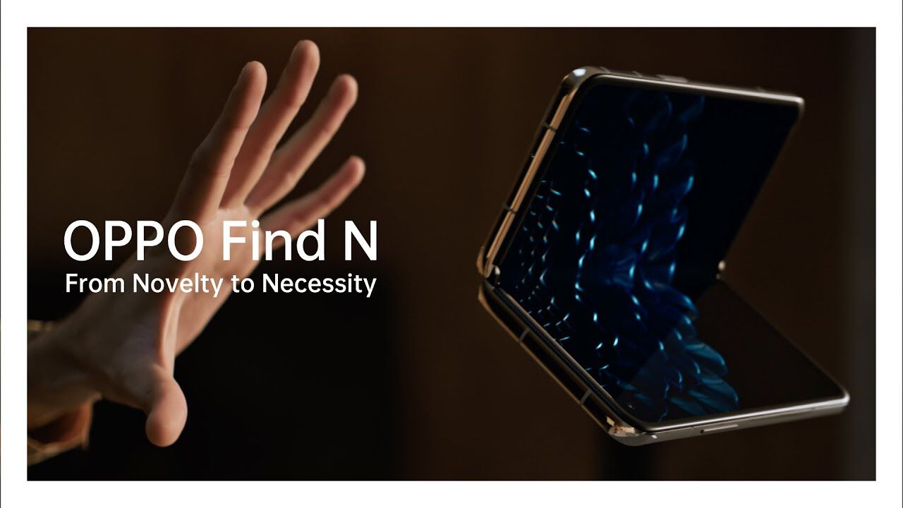 OPPO ra mắt smartphone màn hình gập đầu tiên Find N nhiều cải tiến