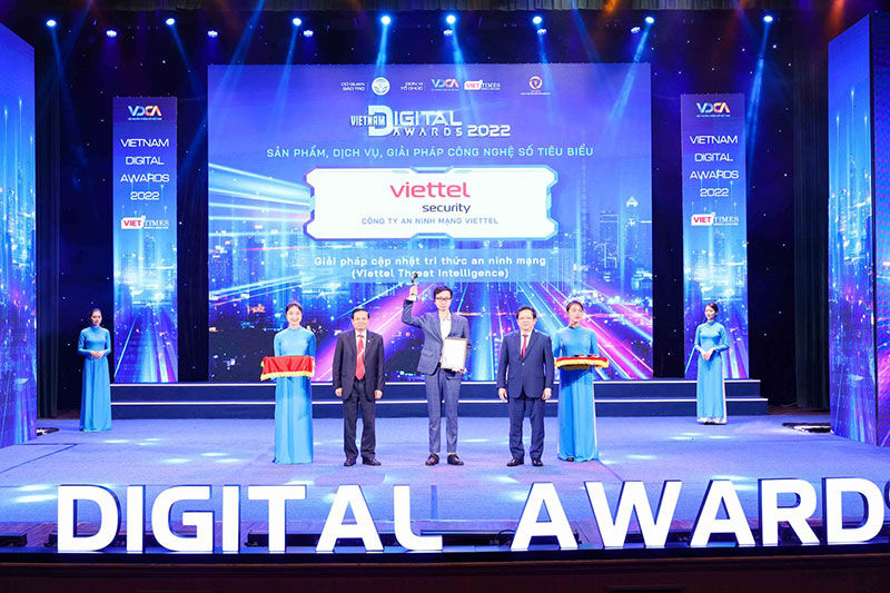 Viettel dẫn đầu giải thưởng Chuyển đổi số Việt Nam 2022